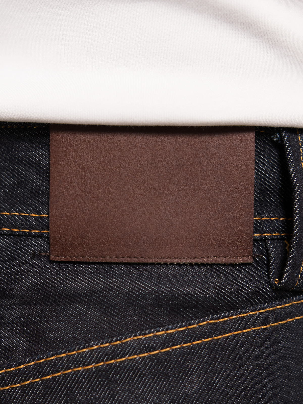 Japanese Selvedge Curved-Leg Jeans - Indigo