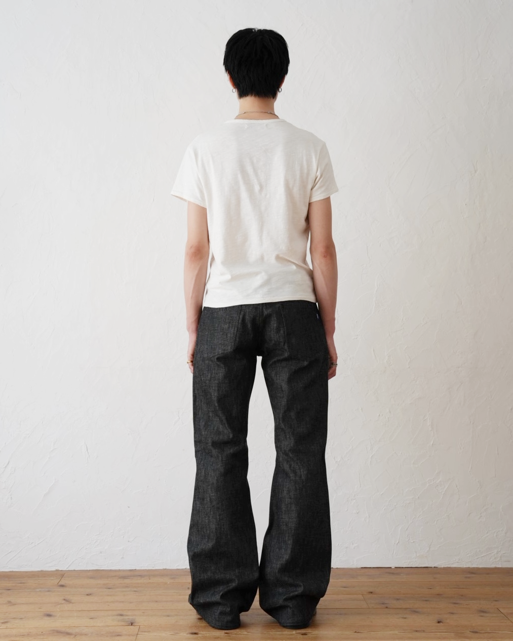 Japanese Bell Bottom Jeans – Black