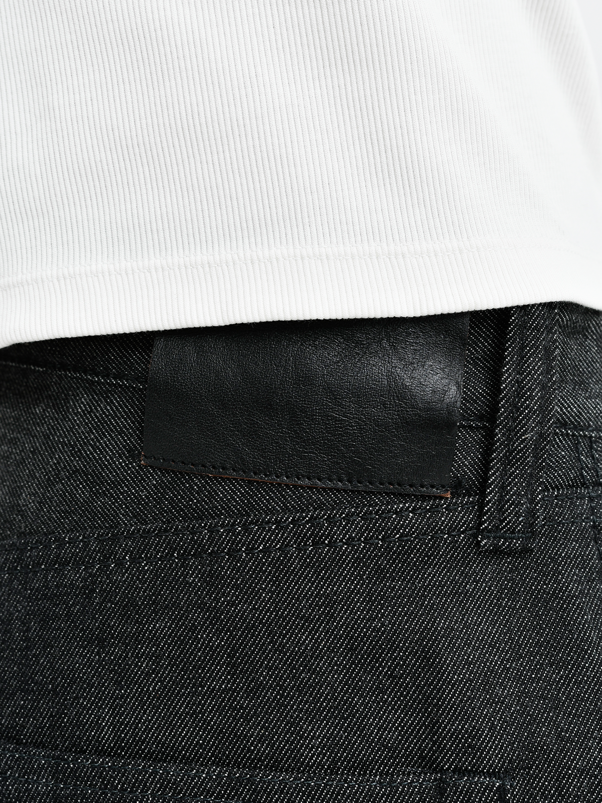 Japanese 3D Wide-Leg Jeans - Black | NewDrop Jan 17, 21:00 (JST)