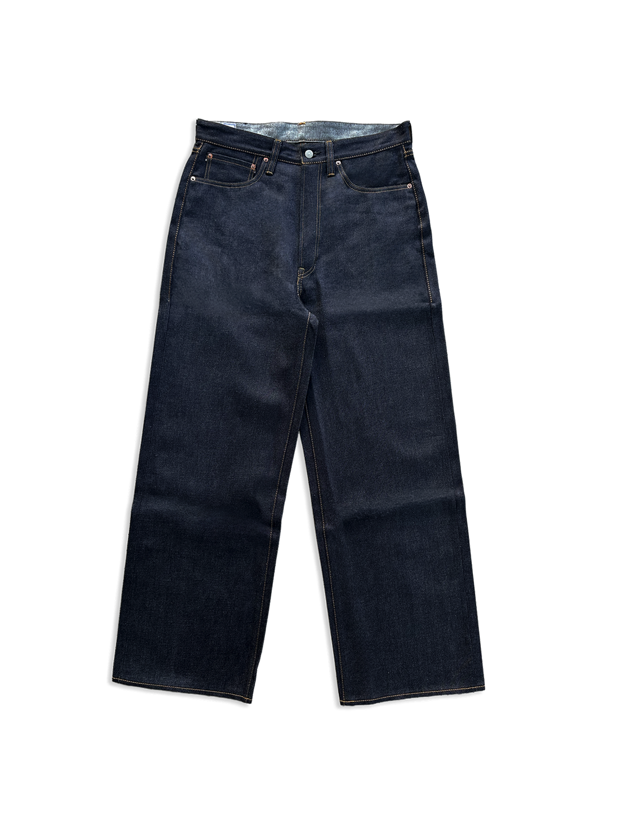 Japanese Selvedge Baggy Jeans - Indigo
