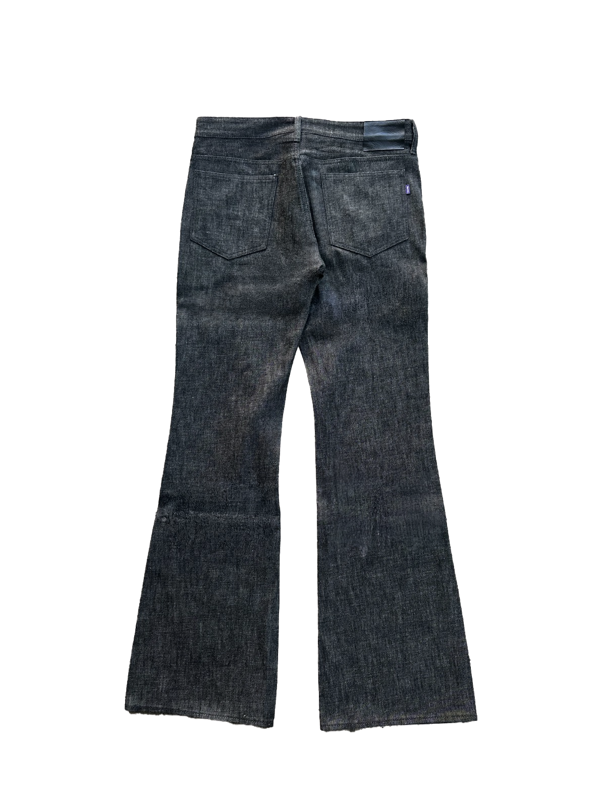 Japanese Bell Bottom Jeans – Black