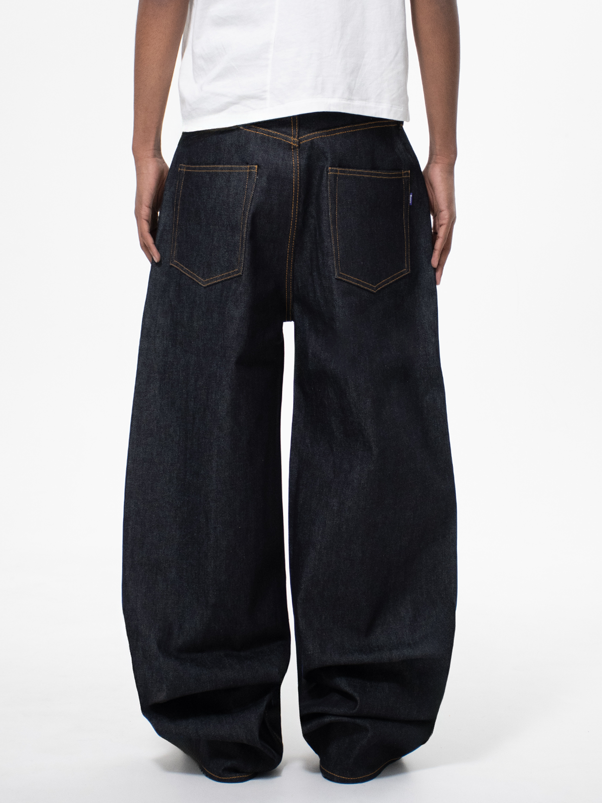 Japanese Selvedge Baggy Jeans - Indigo