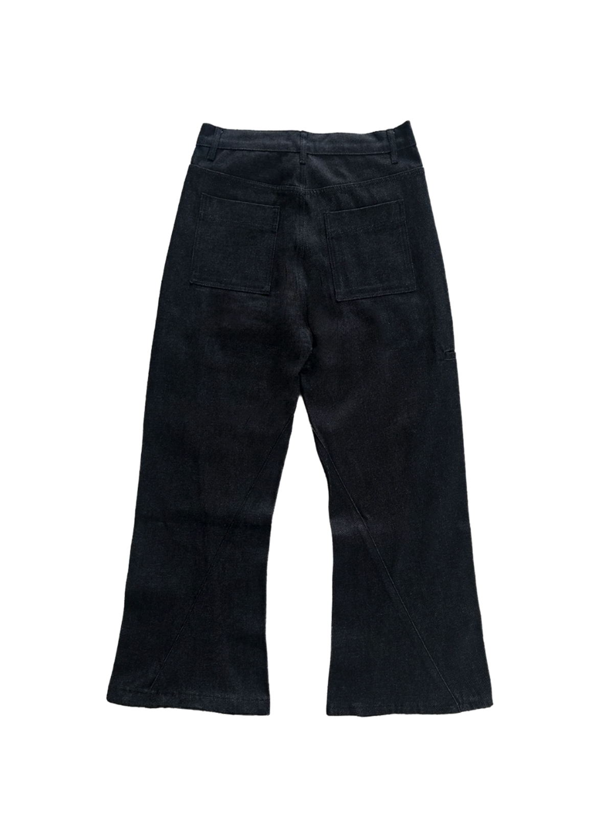 Twisted Raw Jeans - Black