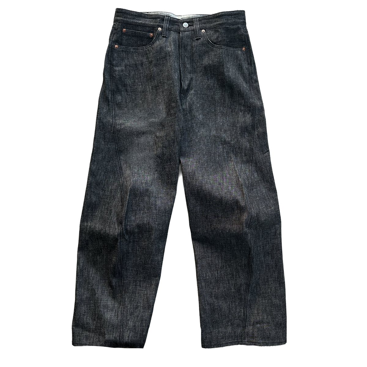 Bante Japanese 3D Wide-Leg Jeans サイズ2 IMG_5594_251c916e-f152-4ea8-