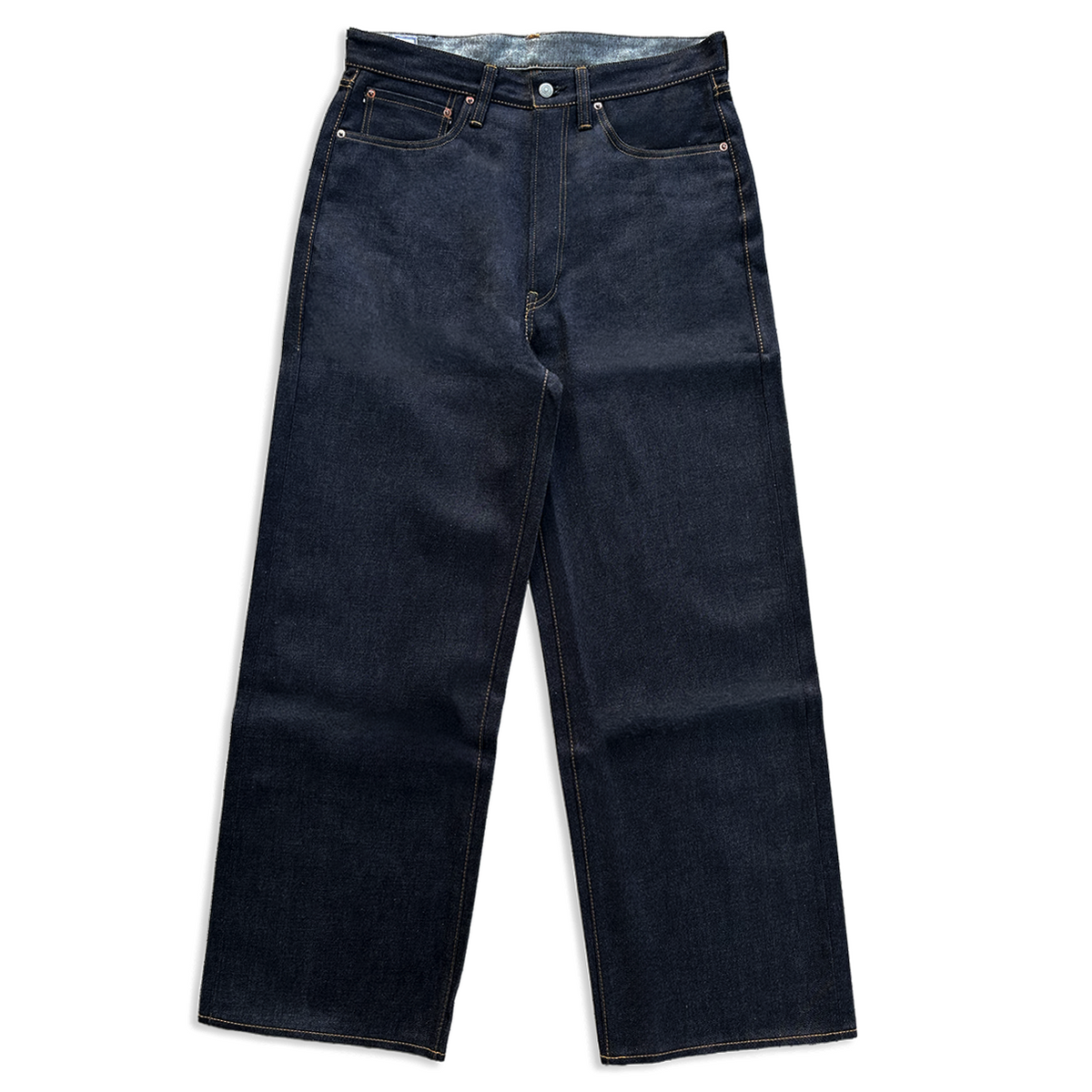 Japanese Selvedge Baggy Jeans - Indigo