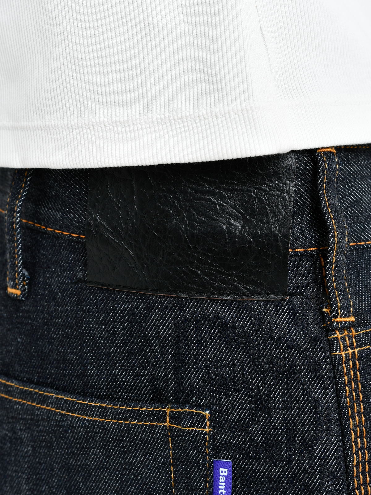 Japanese Double Knee Denim Pants - Indigo