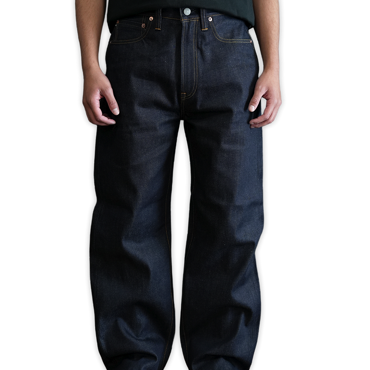 Japanese Selvedge Straight Jeans - Indigo